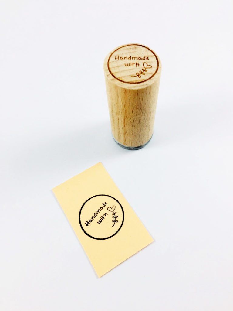 Handmade With Love İkon Kaşe 6genfikirler Mühür Seramik Mührü